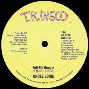UNCLE LOUIE – Full-Tilt Boogie