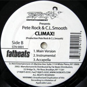 PETE ROCK & C.L. SMOOTH – Shine On Me/Climax