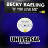 BECKY BAELING - If You Love Me