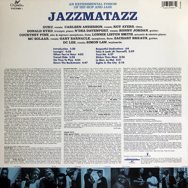 GURU - Jazzmatazz Volume 1