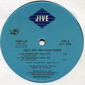 DJ JAZZY JEFF & FRESH PRINCE – The Magnificent Jazzy Jeff
