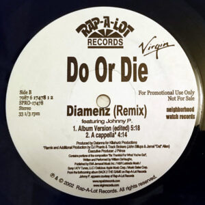 DO OR DIE feat JOHNNY P – Diamenz Remix