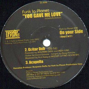 FUNK LA PLANET - You Gave Me Love 2 Of 2
