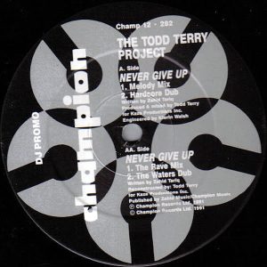 THE TODD TERRY PROJECT - Never Give Up