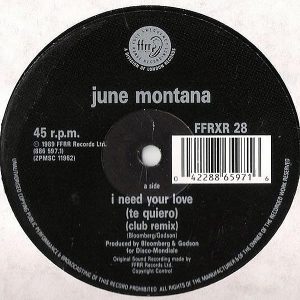 JUNE MONTANA – I Need You Love ( Te Quiero )