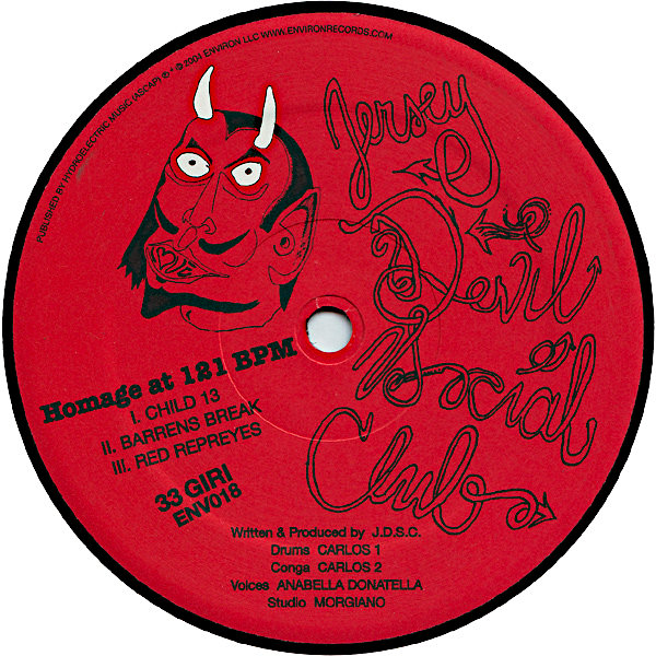 JERSEY DEVIL SOCIAL CLUB Homage At 121 BPM