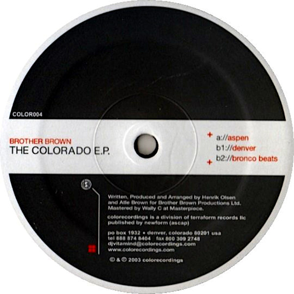 BROTHER BROWN The Colorado EP