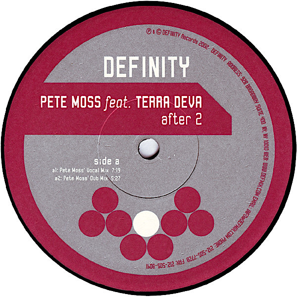 PETE MOSS feat TERRA DEVA After 2