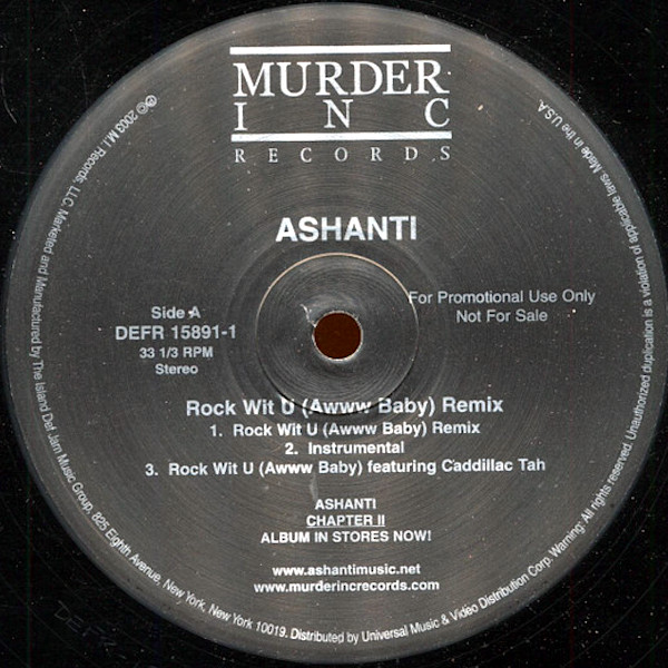 ASHANTI Rock Wit U Remix/Feel So Good